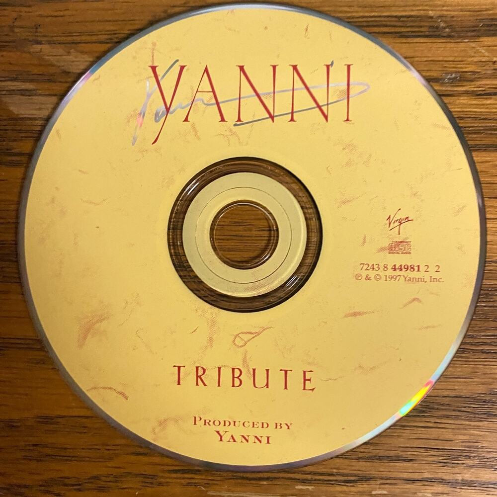 Tribute by Yanni (CD, 1997) *No Case*